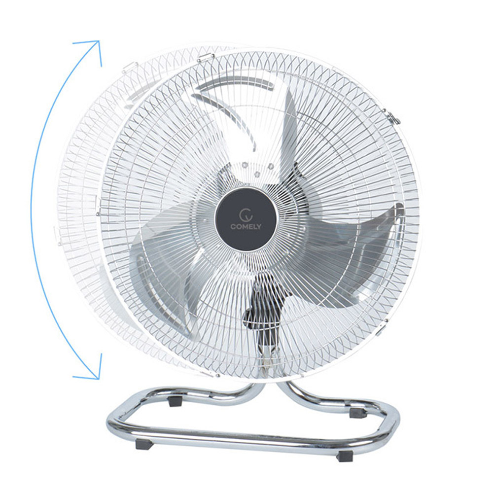 코멜리 대형선풍기 18인치 51cm 공업 산업 업소용 메탈 좌석용 선풍기 3단 3엽 - 상세 이미지 2