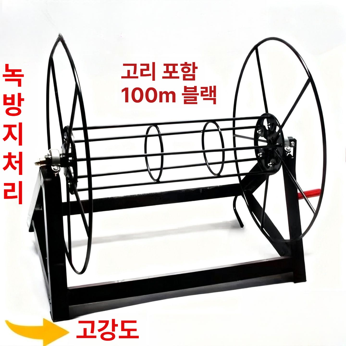 호스릴 농업 보관대 수도관 호스 농기계 물호스 롤러 릴 농업용품 - 상세 이미지 3