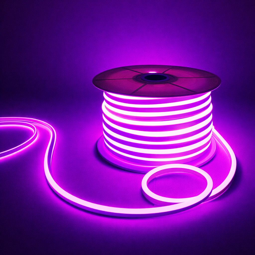선세이브 LED바 네온플렉스 7W 전구색 50m 논네온 줄조명 스트립 플렉시블 인테리어조명