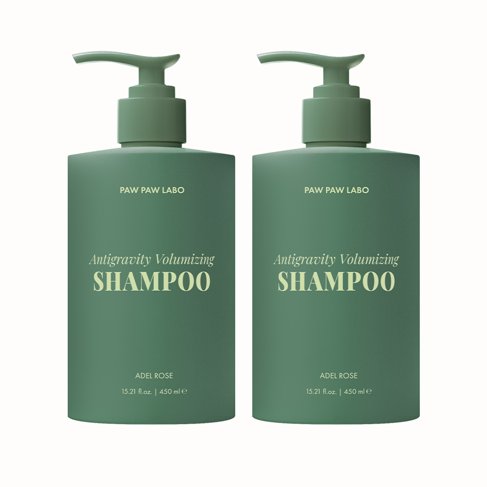 [포포라보] 포포 볼륨 탈모 샴푸 450ml, 2개 - 상품 이미지