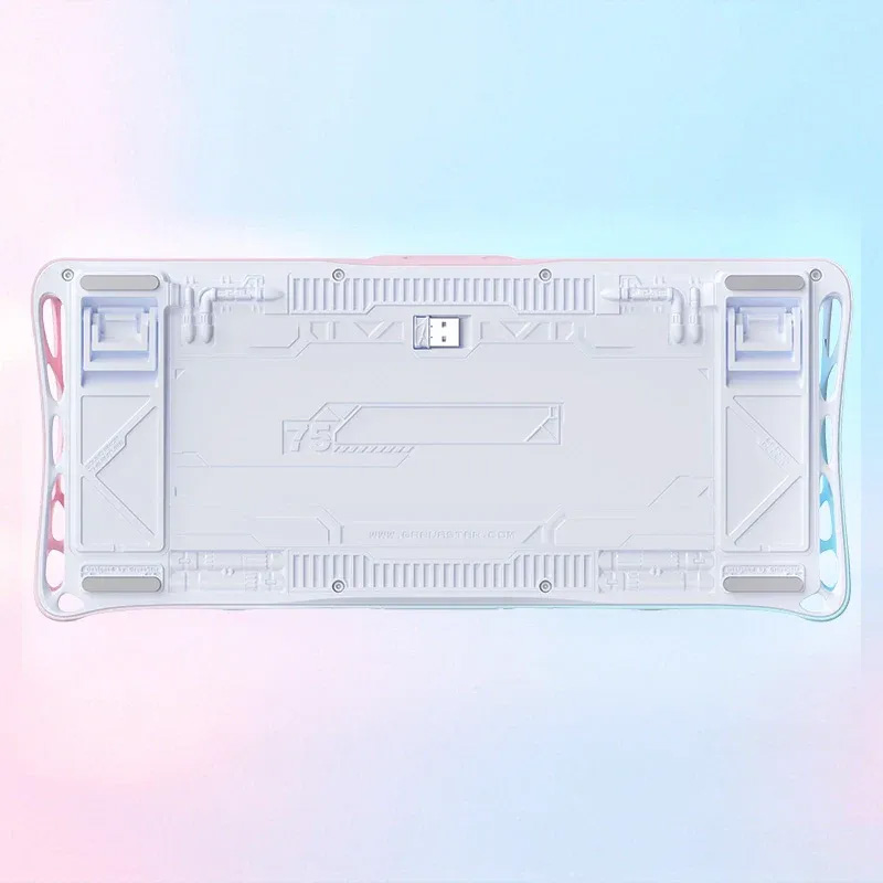 그라바스타 머큐리 기계식 블루투스 게이밍 키보드 K1 Lite 스타라이트핑크, 별빛핑크축, 40g - 상세 이미지 4