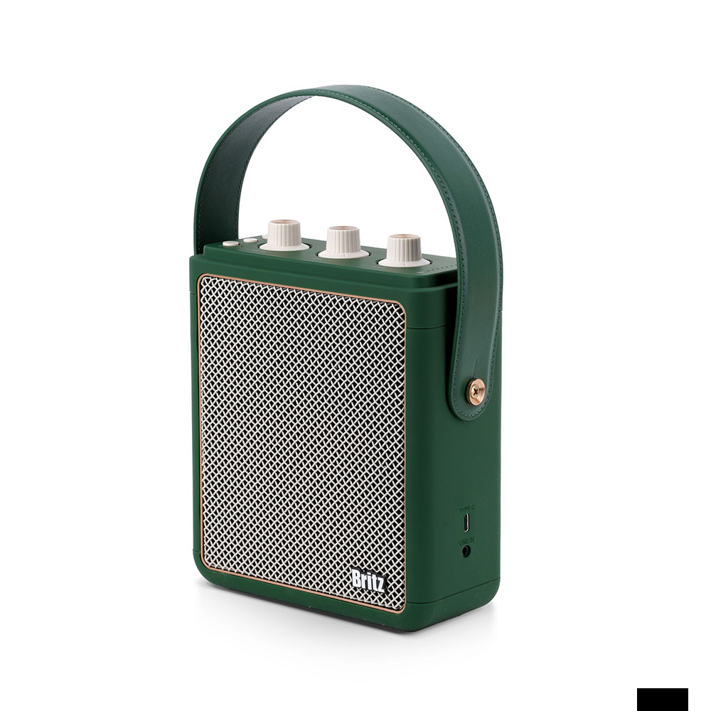 브리츠 BZ-JB8100 포터블 블루투스 스피커 25W 오브제 더시그니처 다크그린 - 상세 이미지 5