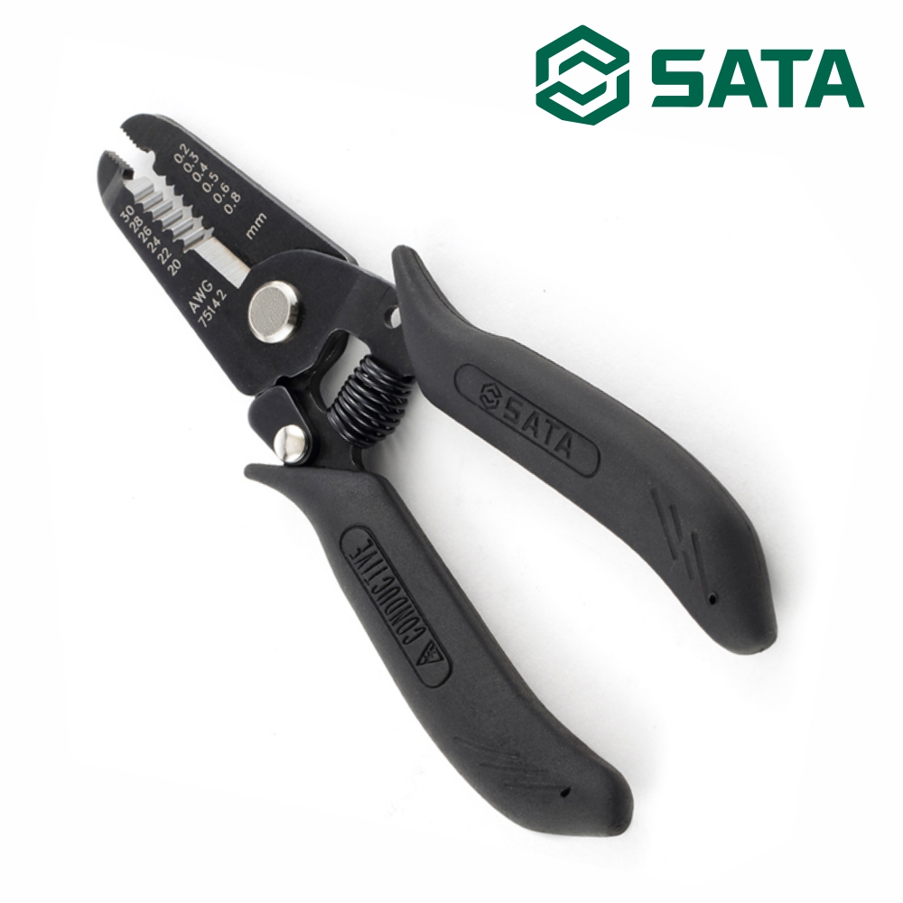 사타 SATA 정전기 방전 와이어 스트리퍼 0.8-2.6mm 75141 전선 피복탈피기 - 상품 이미지