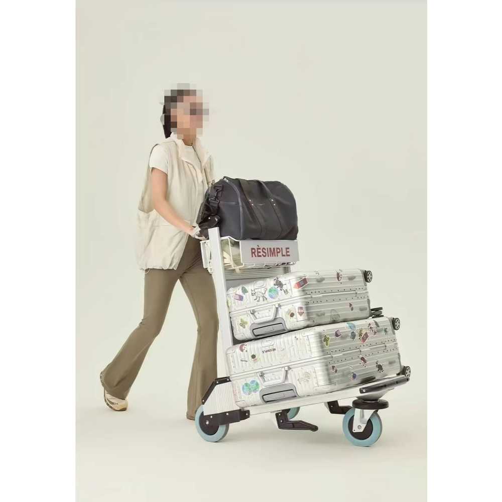 공항 카트 벨보이 핸드카트 손수레카트 구르마 캐리어 X320-LW1D 원형 핸들/바스켓 미포함 - 상세 이미지 2