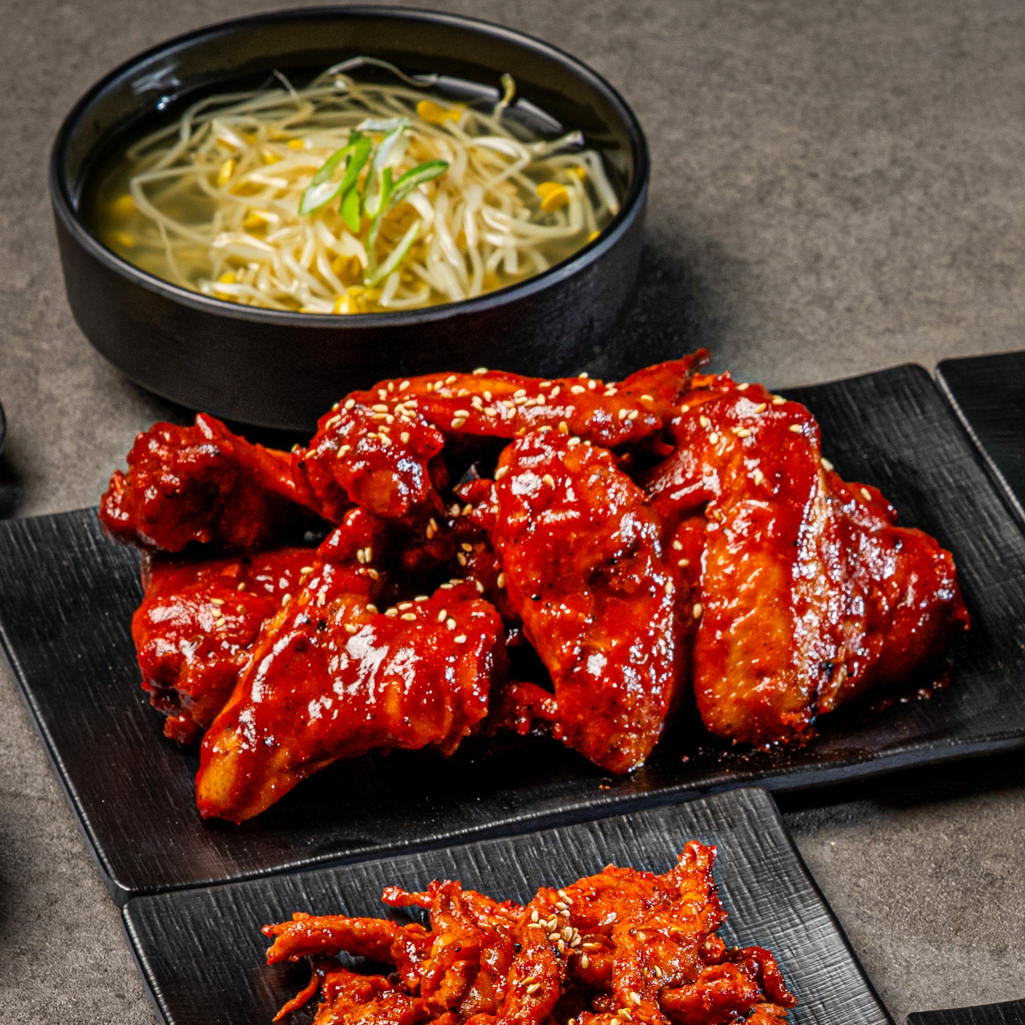 야식플렉스 숯불 직화 매운 불 닭날개구이 250g 캠핑음식 밀키트 술안주 간편식 이미지 8