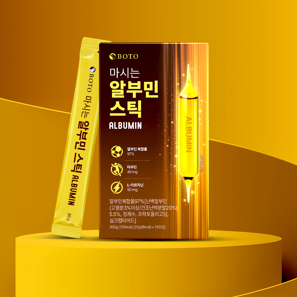 보뚜 마시는 알부민 스틱 20g 15포, 6개 - 상세 이미지 2