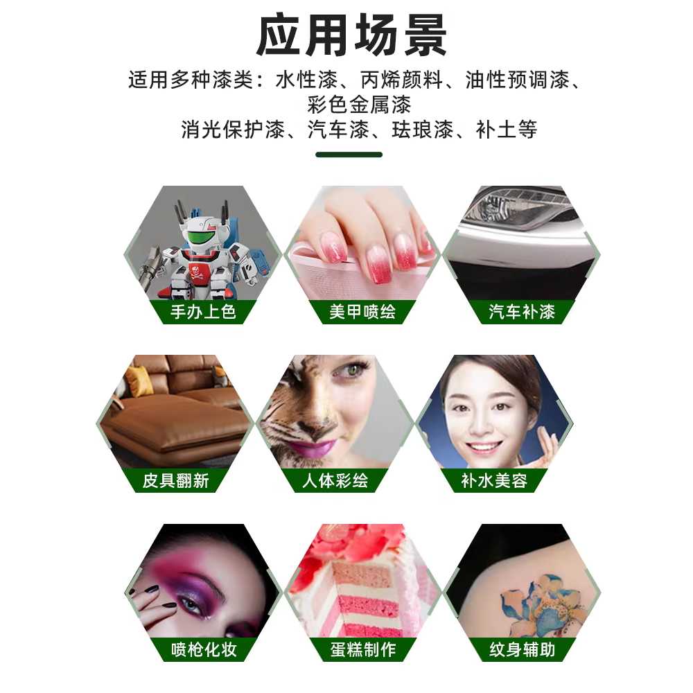 프라모델도색 에어브러쉬 페인팅 스프레이 충전식 에어펌프 본체만 / 9mm 외나선 호환 - 상세 이미지 5