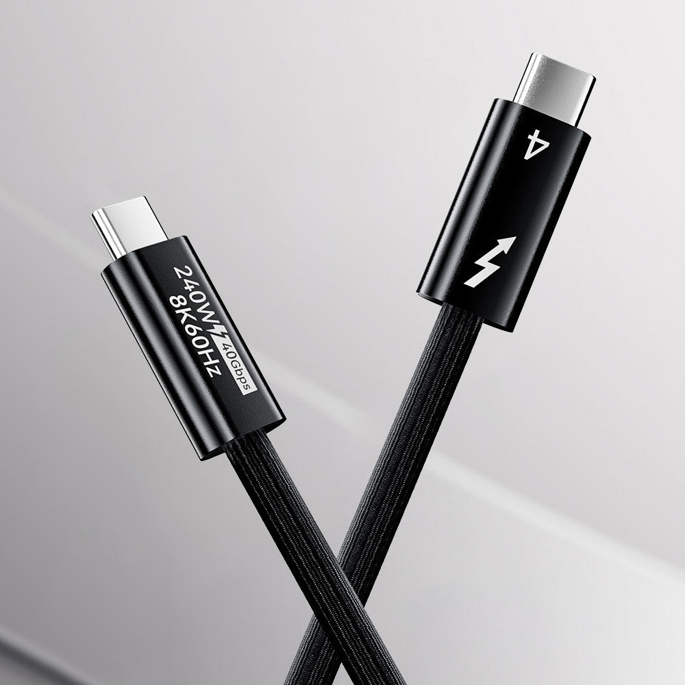 루닉스 8K 60HZ 썬더볼트4 우븐케이블 240W CtoC 초고속충전 - 상세 이미지 5
