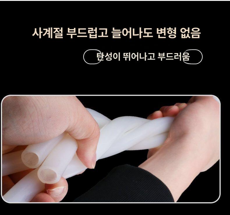 실리콘 튜브 고무 호스 사이즈 물 발포호스 외경 - 상세 이미지 5