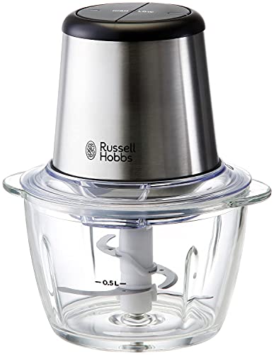 러셀홉스(Russell Hobbs) 4블레이드 미니 초퍼 7820JP 실버 다지기 민치 휘핑 베이킹 경량 컴팩트