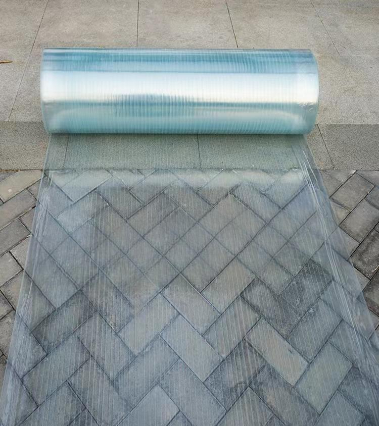 렉산 롤 30m 폭 랙산 처마 넥산 골판 투명 폭 1.0m 두께 0.8mm - 상품 이미지
