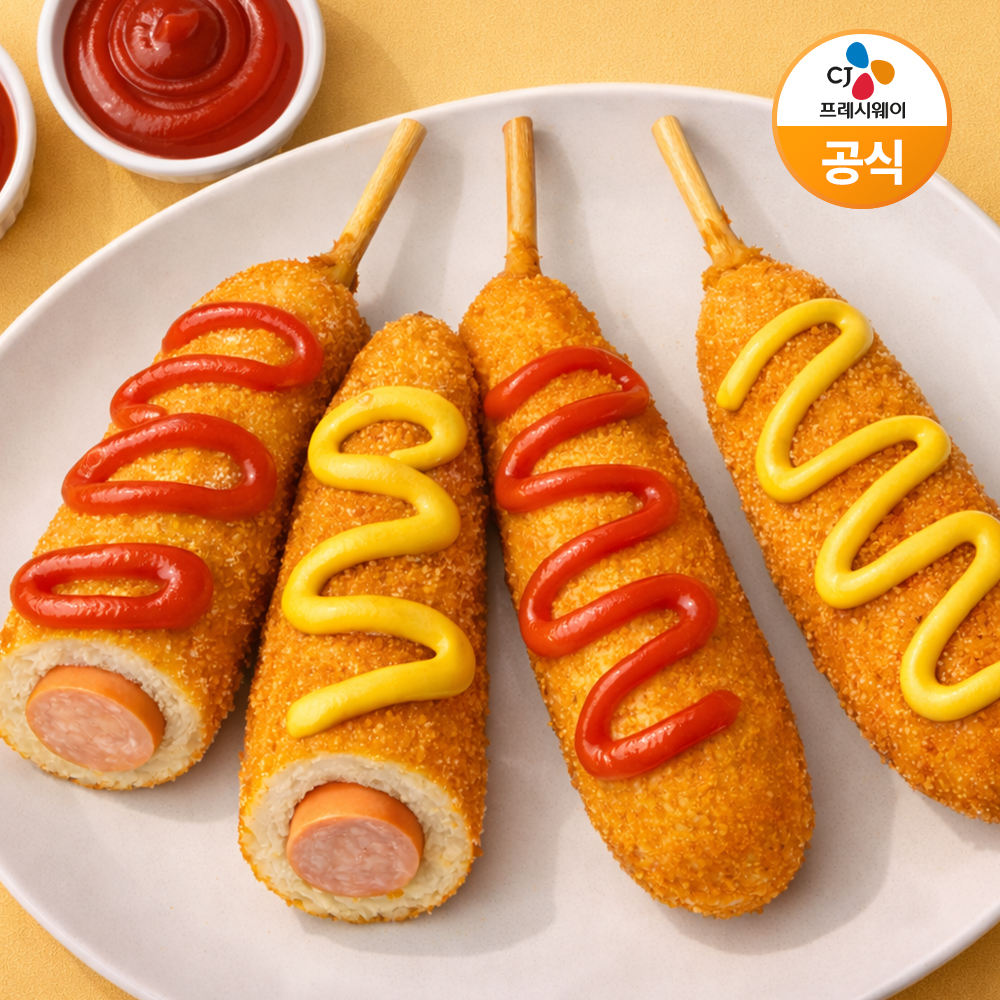 CJ 아이누리 더 맛있어진 단호박 핫도그 500g (10개입) 냉동 아이 간식 - 상세 이미지 3