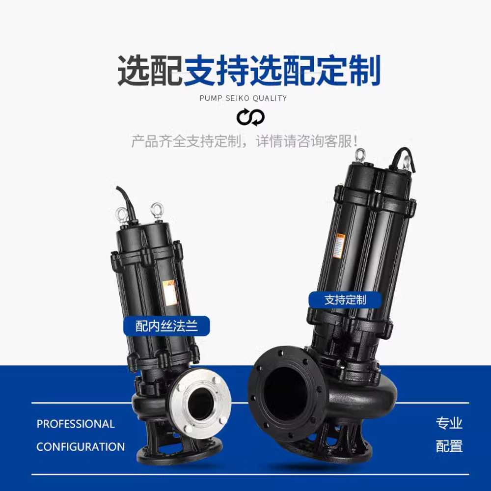 오수 수중 펌프 대유량 하수 용 리프팅 진흙 잠수 도구 0.75kw 220V - 상세 이미지 3