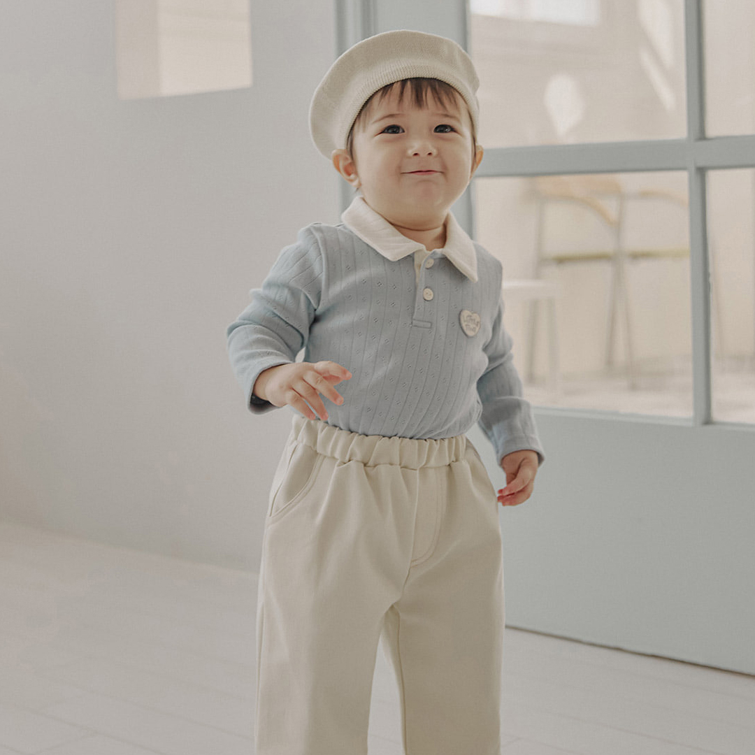 유아 돌촬영의상 하객룩 키코 티셔츠 라이트블루 - 상세 이미지 4