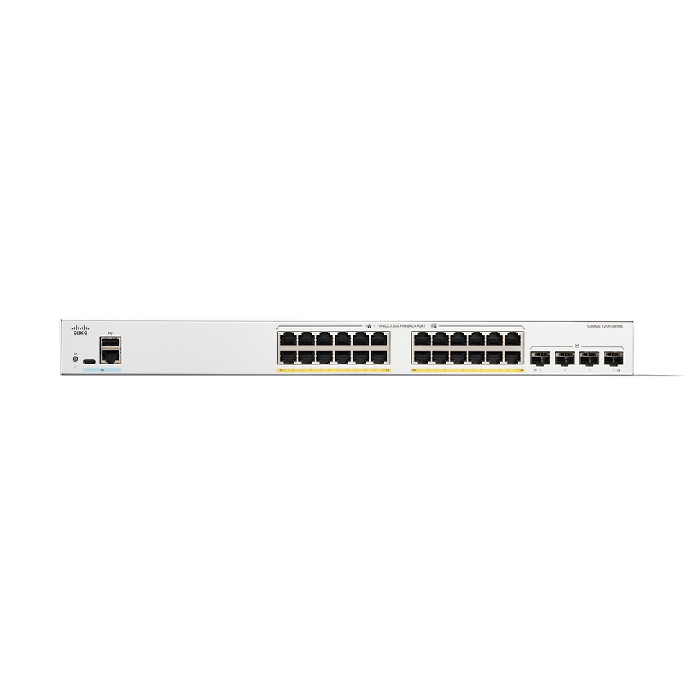 시스코 C1200-24FP-4G 24포트 Full PoE+ 기가비트 스위치 4SFP - 상세 이미지 2