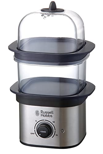 러셀홉스(Russell Hobbs) 퀵 미니 스티머 3000JP 찜기 푸드 스티머 타이머 기능