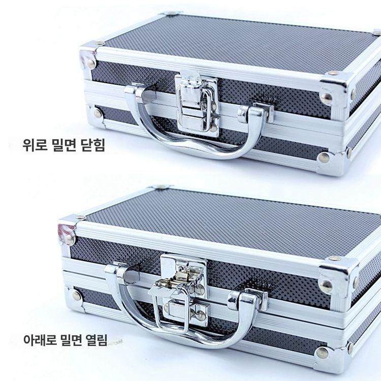 미니 공구함 알루미늄 케이스 보관함 상자 수납함 알루미늄케이스 미니공구함 탄약통 보관 - 상세 이미지 3