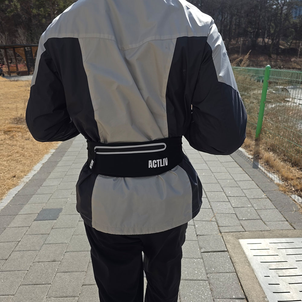 러닝 벨트 가방 백 밴드 허리밴드 트레일 마라톤 용품 준비물 플립벨트 휴대폰보관 장비 - 상세 이미지 3