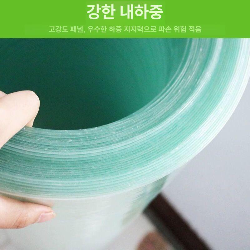 렉산 롤 폴리카보네이트 시공 두께 덮개 평판 넥산 골판 두께 1.0mm 폭 0.7m - 상세 이미지 2
