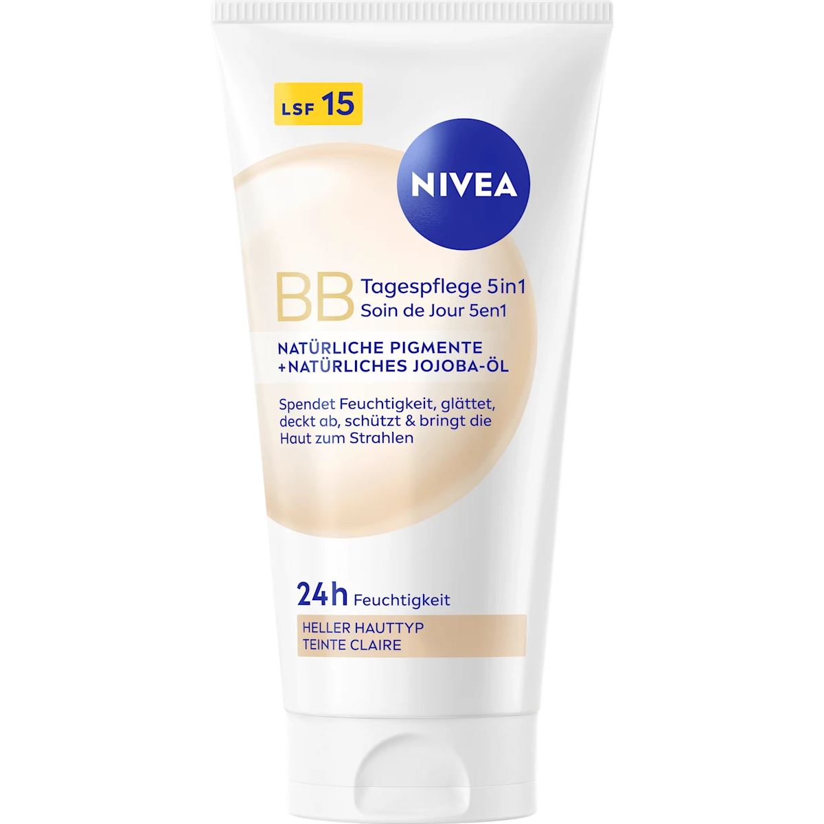 니베아 BB크림 톤보정 수분 데이크림 SPF15 5in1 50ml - 상세 이미지 2