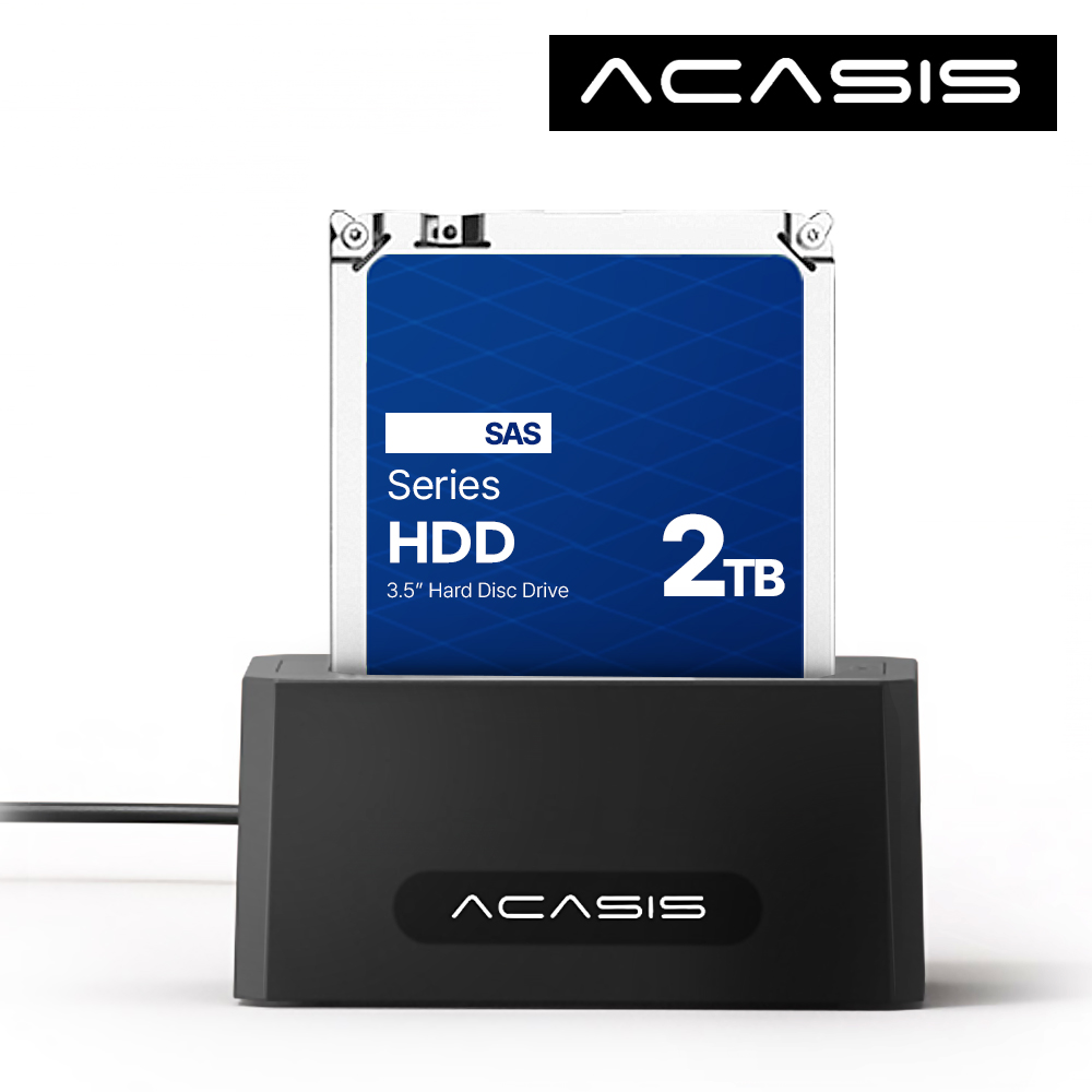 아카시스 EC5351 SAS SATA 도킹스테이션 EXOS 하드디스크 2TB - 상품 이미지