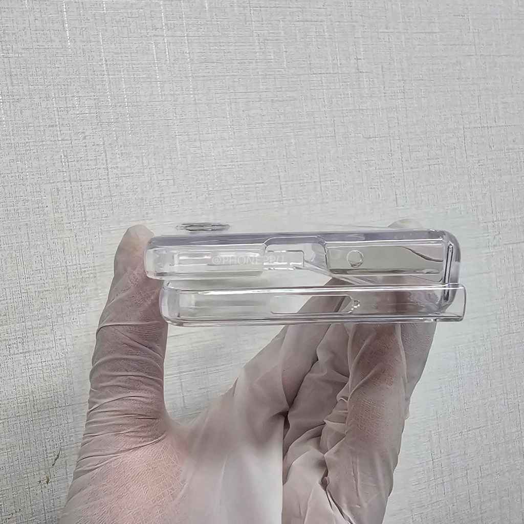 [T C] 오토 힌지 마그네틱 클리어 하드 맥세이프 호환 투명(케이스만), 갤럭시Z폴드4 F936 - 상세 이미지 4