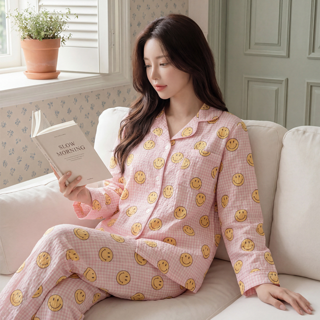 [M~XL] 간절기 파자마 잠옷 11종 감각적인 모던 홈웨어 이미지 8