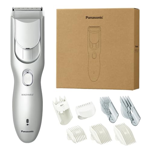 파나소닉(Panasonic) 이발기 헤어 커터 패밀리 타입 충전 교류식 실버 ER-NGFJ2-S [Amazon.co.jp 한정]