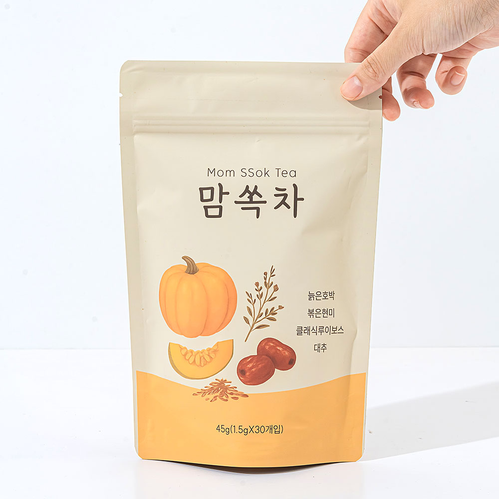 무카페인 늙은호박 볶은현미 루이보스 대추 임산부 선물 맘쏙차 1개 이미지 6