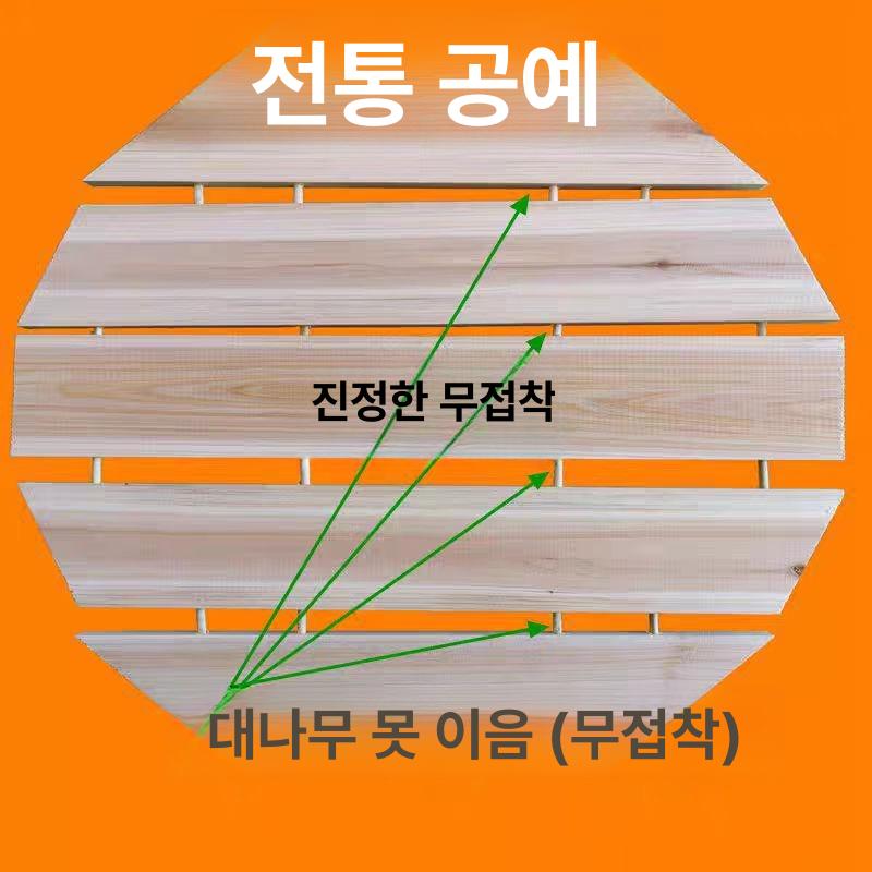 가마솥 뚜껑 나무 탄화색 아궁이 순대 덮개 수제 냄비 30cm - 상세 이미지 3