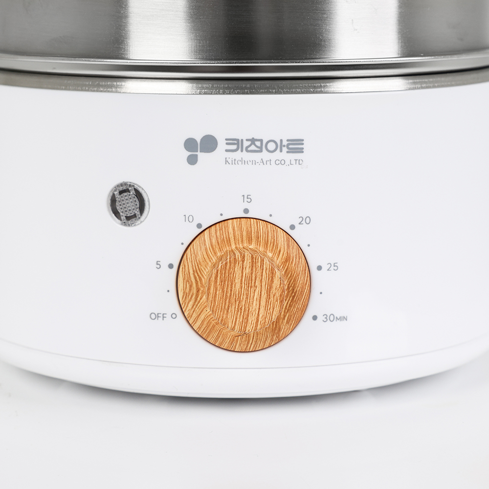 계란찜기 키친아트 올스텐 1단 에그 쿠커 계란 삶는기계