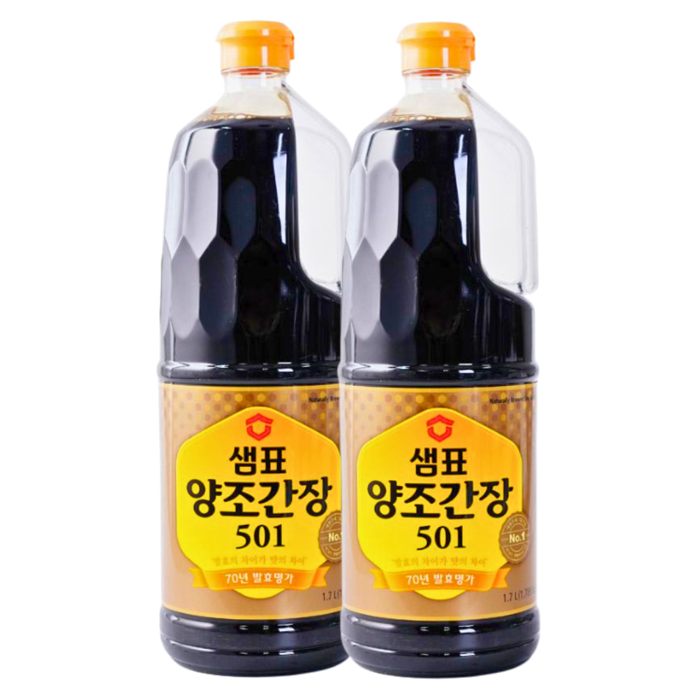 샘표 양조간장 501 1.7L x2개 - 상품 이미지