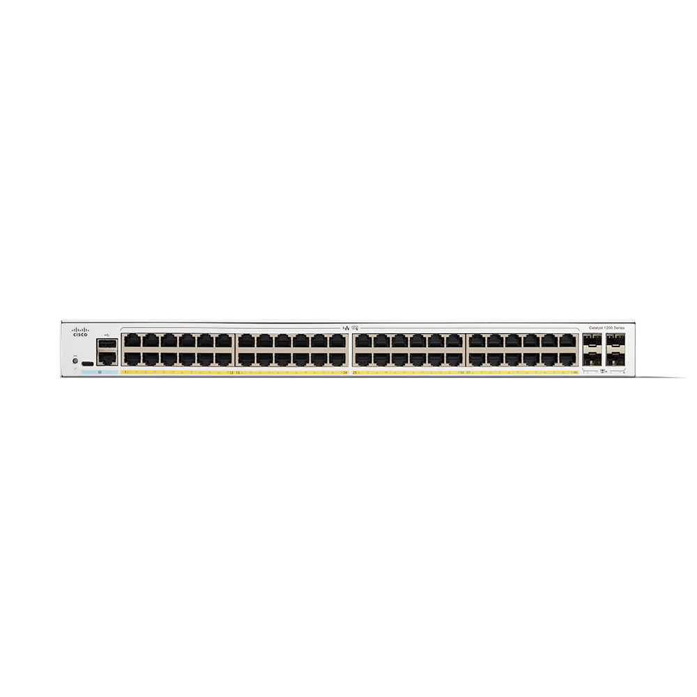 시스코 CISCO C1200-48T-4X 48포트 기가비트 관리형 스위치 10G 4SFP+ - 상세 이미지 4