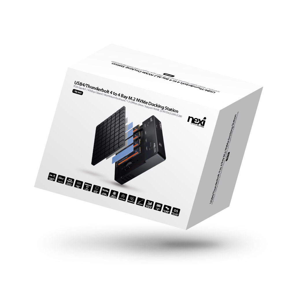 NVMe 도킹스테이션 USB4 썬더볼트4 M.2 - 상세 이미지 4