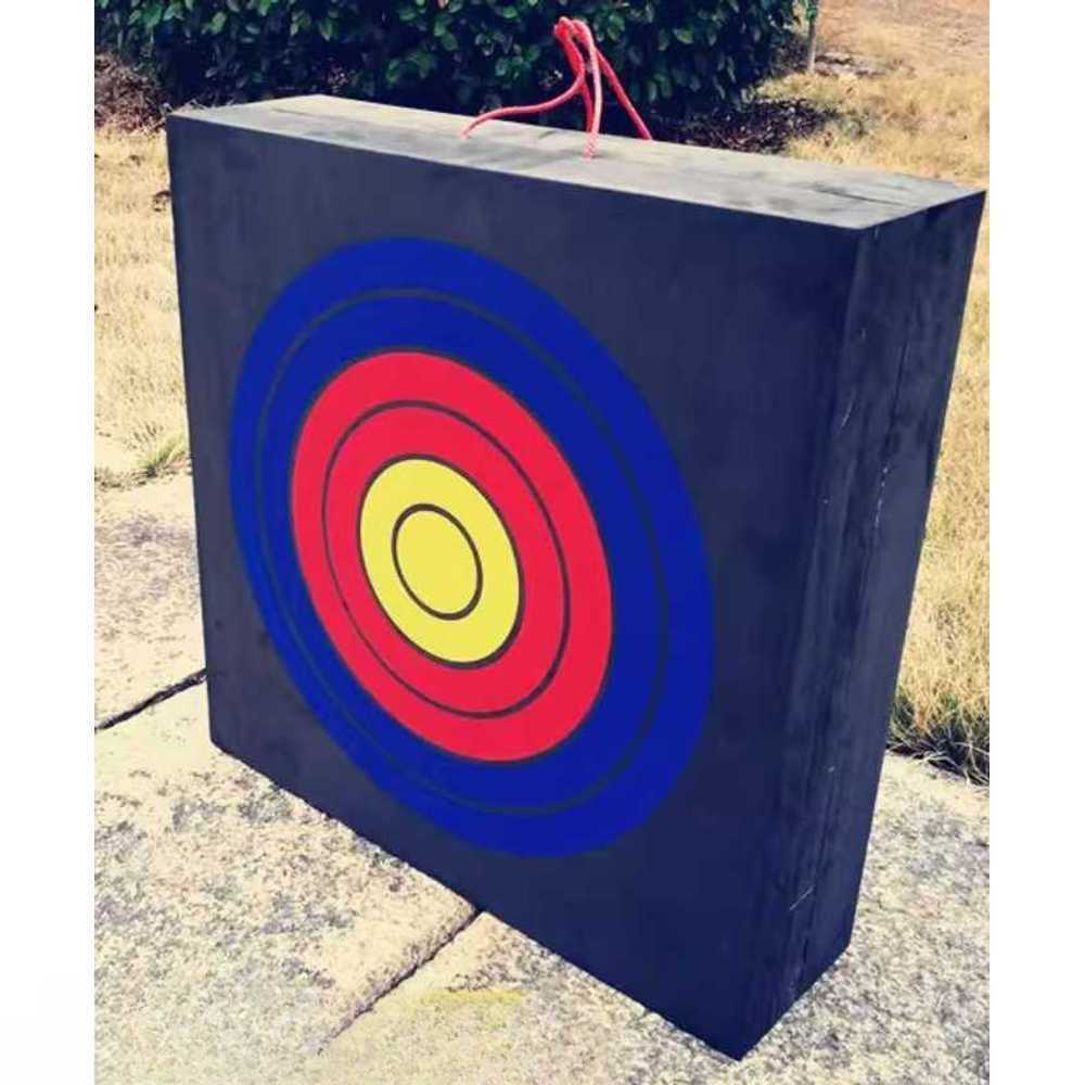 활쏘기 양궁 과녁 야외 운동회 훈련 다트 화살 표적판 50x50x14 - 상품 이미지