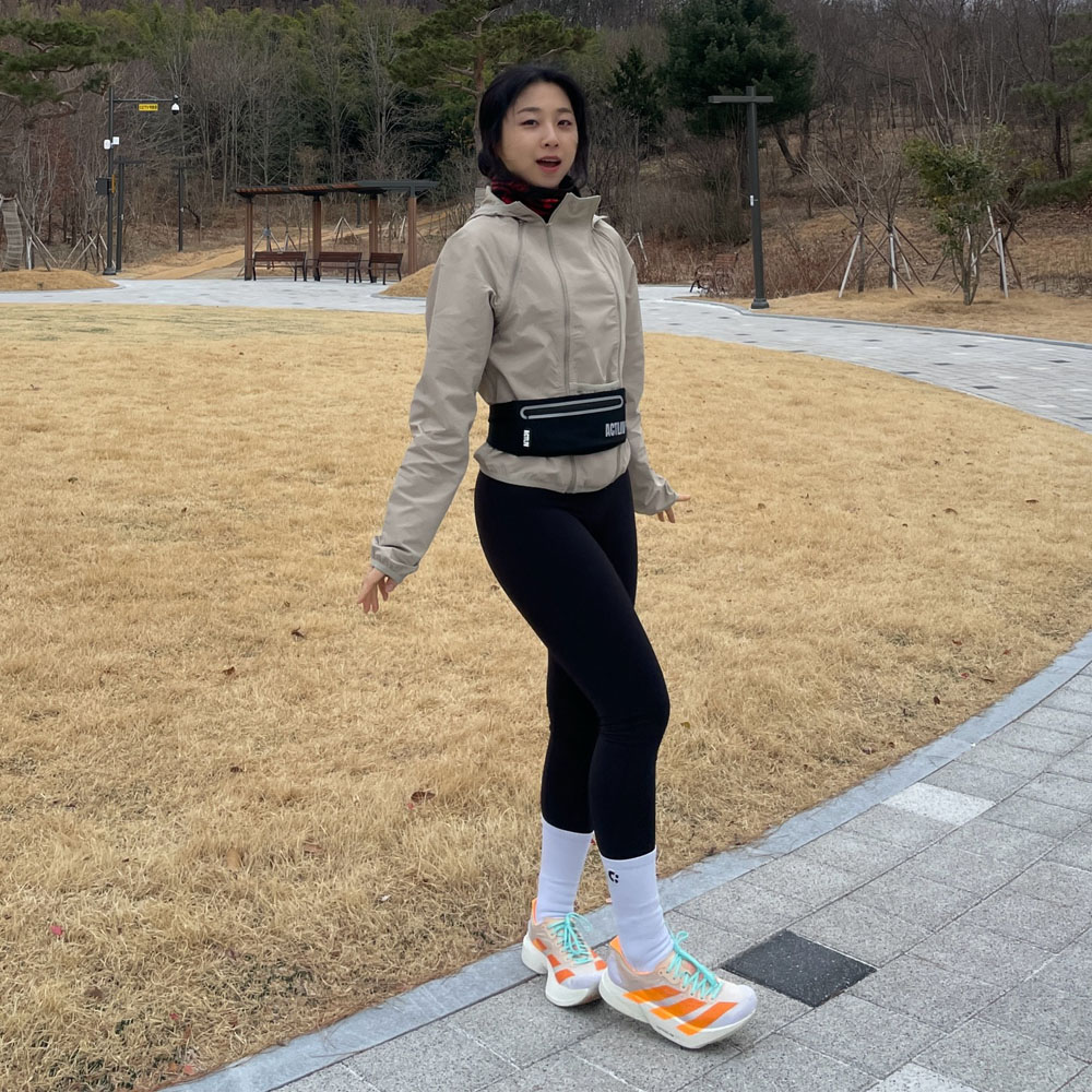 러닝 벨트 가방 백 밴드 허리밴드 트레일 마라톤 용품 준비물 플립벨트 휴대폰보관 장비 - 상세 이미지 2