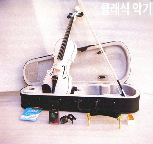 어린이 바이올린 입문용 초등학생 연습용 초보자 교육용 학생 악기 레슨용 선물 - 상세 이미지 5