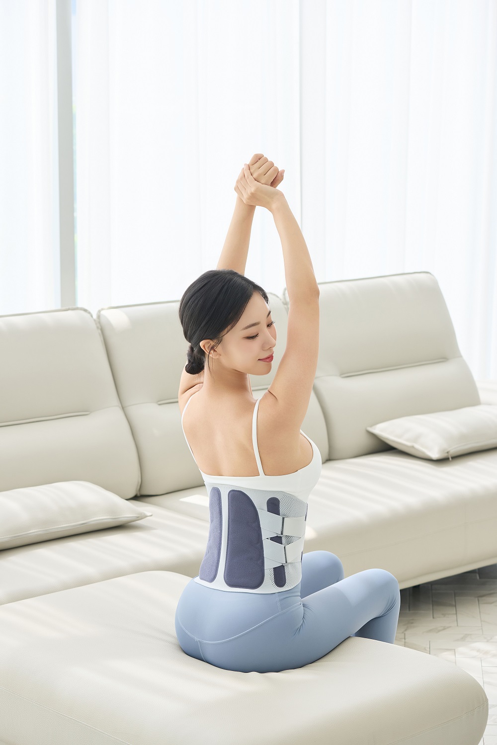 허리보호대 의료용 허리복대 헬스 리프팅 벨트 밴드 디스크 복압 통증 이미지 4