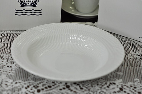 (21cm 파스타접시) 로얄코펜하겐 화이트 플루티드 하프레이스 21cm 파스타접시 1017291 - 상세 이미지 2