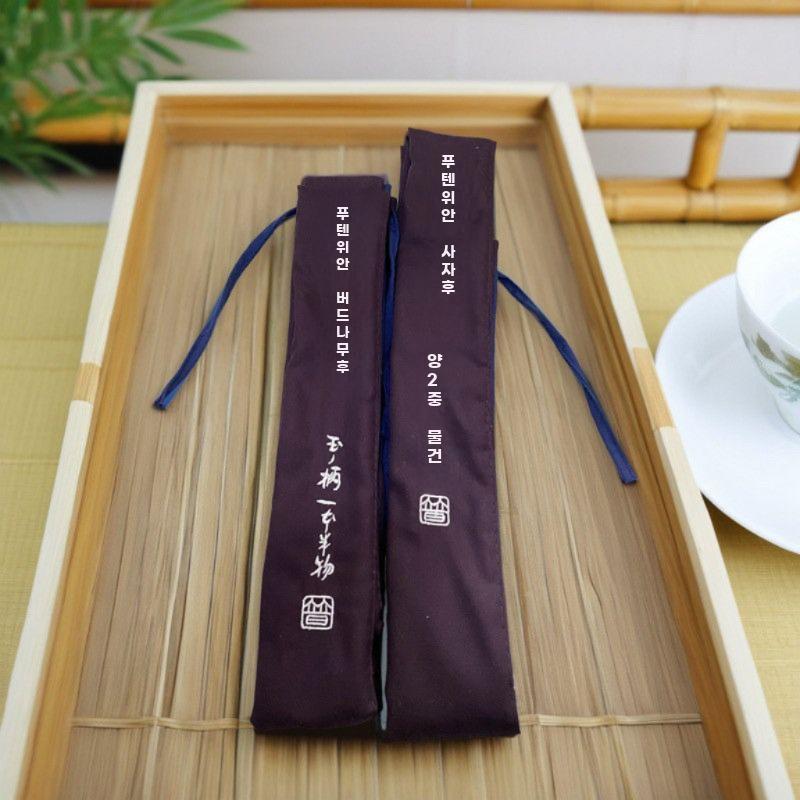 더블 포켓 낚싯대 가방 스탠드 포함 낚시 로드 케이스 원스텝 백 (130cm x 6cm) - 상세 이미지 2