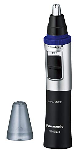 파나소닉(Panasonic) 코털 제거기 에티켓 커터 남성용 눈썹 수염 물세척 ER-GN31-K