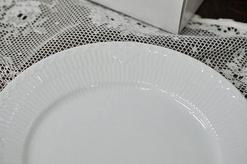 (접시 22cm) 로얄코펜하겐 화이트 플루티드 하프레이스 22cm 접시 1017294 - 상세 이미지 4