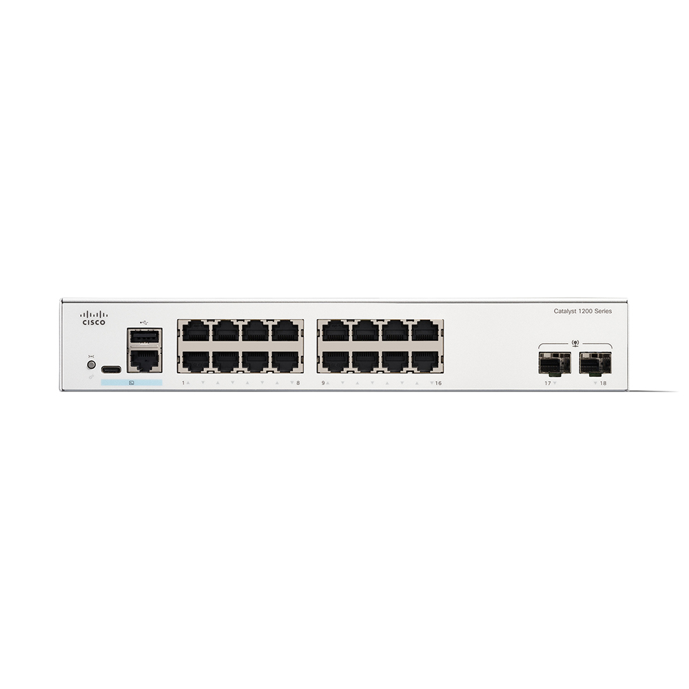 시스코 CISCO C1200-16T-2G 16포트 기가비트 관리형 스위치 2SFP - 상세 이미지 3