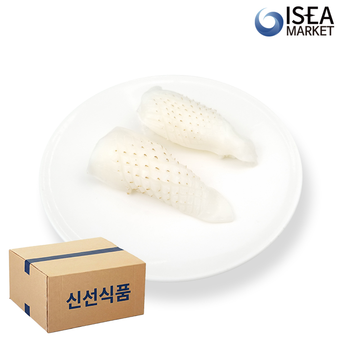 초밥용 구운 솔방울한치 6g/8g/10g 25팩 한치초밥 초한치 초밥재료 - 상품 이미지
