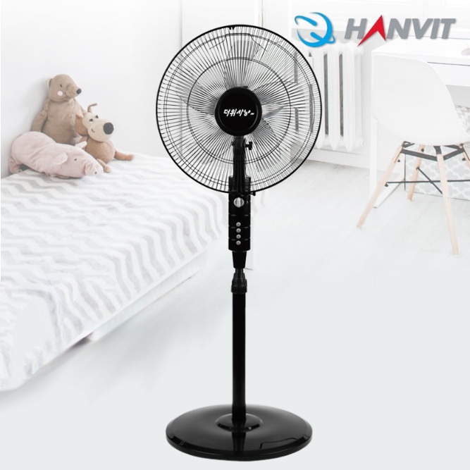 산업용 스탠드선풍기 40cm 식당 매장 작업실 업소용 키큰선풍기 - 상품 이미지
