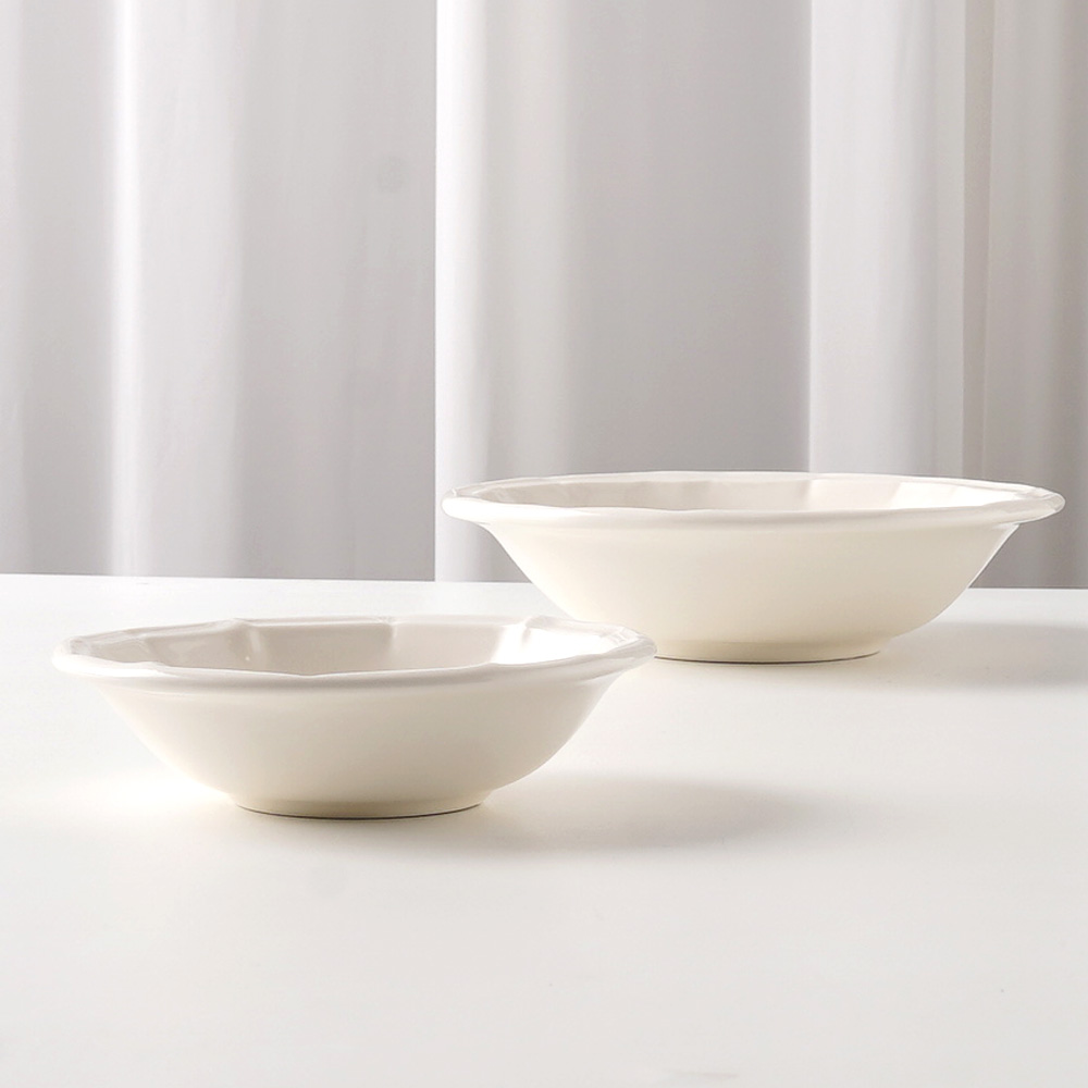 라피오레타 프리마베라 빈티지 스테이크 디저트 플레이팅 접시 12cm, 앞접시 화이트 - 상세 이미지 2