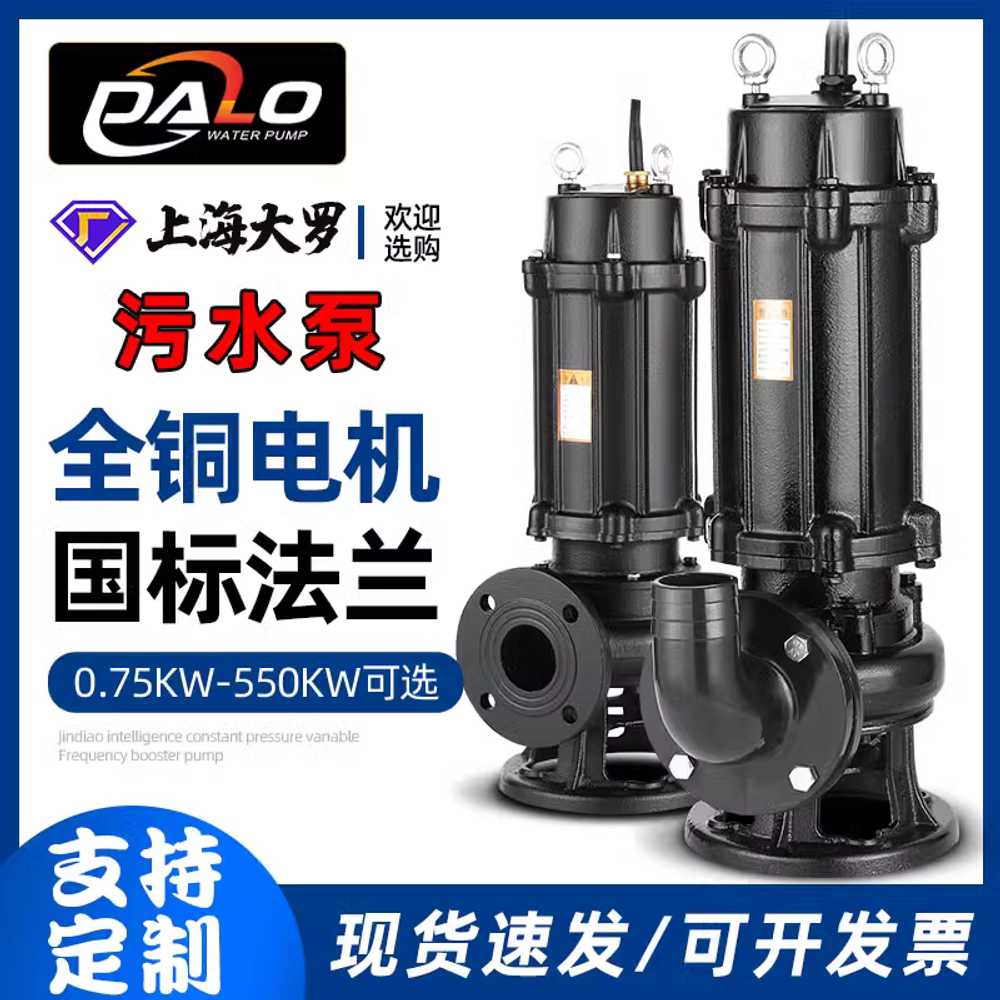오수 수중 펌프 대유량 하수 용 리프팅 진흙 잠수 도구 0.75kw 220V - 상세 이미지 2