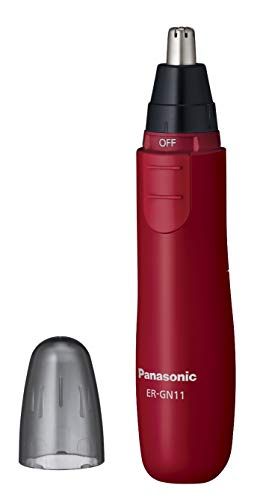파나소닉(Panasonic) 코털 제거기 에티켓 커터 남성용 눈썹 수염 귀 ER-GN11-R
