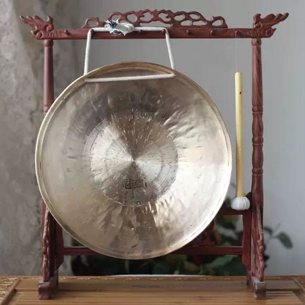 징 농악기 풍물놀이 소징 대징 전통악기 국악기 공 저호 나선 직경 36cm 무게 1.7kg - 상세 이미지 3