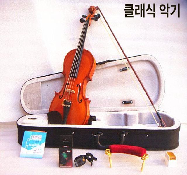 어린이 바이올린 입문용 초등학생 연습용 초보자 교육용 학생 악기 레슨용 선물 - 상세 이미지 3